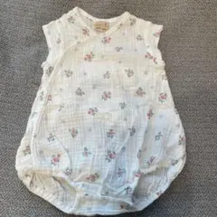 プティマイン　フラワープリントロンパース