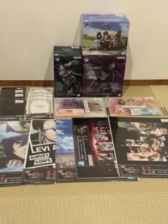 進撃の巨人　一番くじ　エレン&ミカサ&アルミン　リヴァイ　ハンジ　アクリルボード