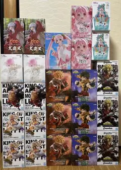 最新プライズフィギュア　24点セット　まとめ売り　ヒロアカ　ワンピース　初音ミク