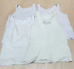 女の子向けタンクトップ4枚セット