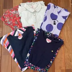 ケイトスペード アナスイミニ メゾピアノ 半袖 ワンピース 130 5点セット