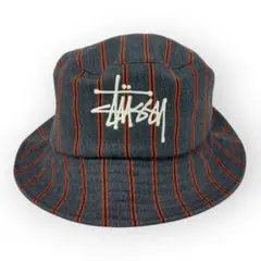 stussy　ストライプハット　L/XLサイズ