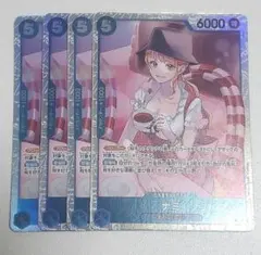 ワンピースカード　ナミ　SR 4枚セット　OP11-054