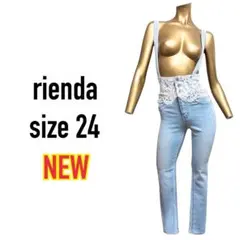 rienda レース サスペンダーH／W DENIM アンクル バギンスのサムネイル