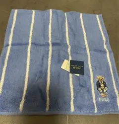 ポロ　ラルフローレン　ポロベア　くま　タオルハンカチ