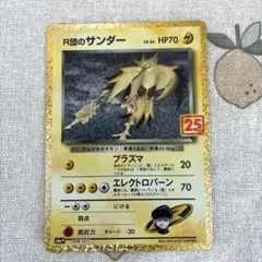 R団のサンダー プロモカードパック 25th ANNIVERSARY edit…