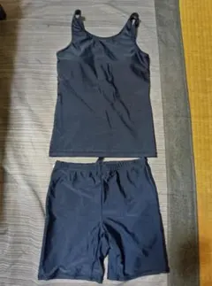 ネイビー スポーツ用水着セット