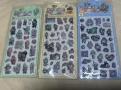 ラブブ　3D立体シール　ボンボンドロップ風　3枚セット②