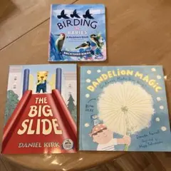 洋書・絵本3冊セット：小鳥で数字・遊び・魔法