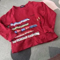 クレードスコープ KladSkap 電車 薄手トレーナー