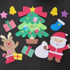 壁面飾り クリスマス★サンタクロース★12月★幼稚園★保育園★介護施設