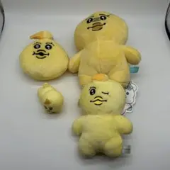 んぽちゃむ　きみまろ　ぬいぐるみ　マスコット　セット