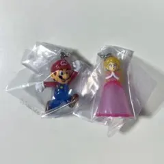スーパーマリオ めじるしアクセサリー2 マリオ ピーチ