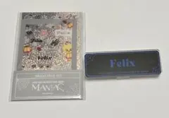Stray Kids MANIAC フィリックス　ネームバッチ　デコセット