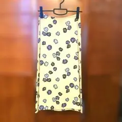 MARNI 花柄ロングスカート 白のサムネイル