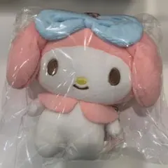 マイメロディ ぬいぐるみ　がま口ポーチ　マスコット　カラビナ