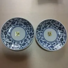 美濃焼小皿 2枚セット　銀のさら