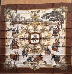 HERMES エルメス　スカーフ 90cm