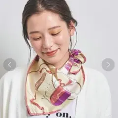 manipuri マニプリ シルクスカーフ　人気の気球柄　バルーンヒストリー