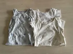 UNIQLOユニクロ　ロンパース　4点　タンクトップ　半袖　メッシュ　コットン