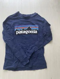 patagonia 長袖キッズロンT〔XS〕