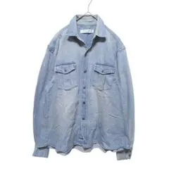 1184 【エムズエキサイト】 デニムジャケット　Gジャン　(Ｍ)　羽織り