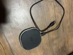 置くだけ　充電器　iPhone ブラック/シルバー　AU