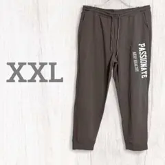 SHEIN カジュアル ジョガーパンツ【XXL】 ブラウン グレージュ