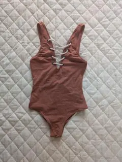 H&M　ワンピース水着 テラコッタのサムネイル