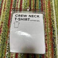 新品未使用GUクルーネックTシャツ Lサイズ コットン100%