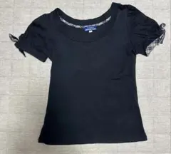 BURBERRY LONDON 半袖Tシャツカットソー　 ネイビー　M 綿のサムネイル