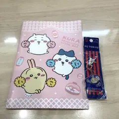 ちいかわ×くら寿司ノート A5・ちいかわ×Jリーグキーホルダー