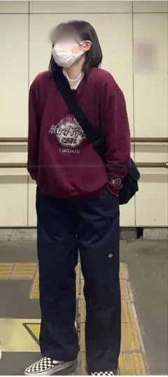 Dickies デッキーズ Loose Fit ワークパンツ ブラック ルーズ