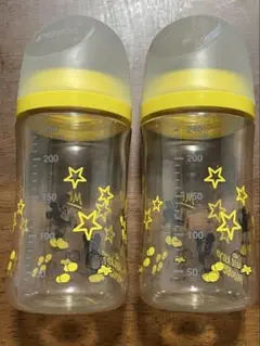 pigeon ミッキーマウス 哺乳瓶 240ml 2本セット　ピジョン　母乳実感