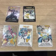 ポケモン 初音ミク ポケミクライブ ららぽーと 特典 クリアカード 全5種