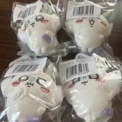 ちいかわ モモンガだらけくじ マスコット4個セット