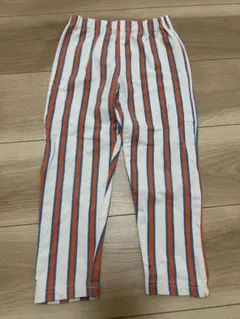 難あり マーキーズ のびっと総柄パンツ 110