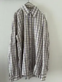 DRIES VAN NOTEN ドリス バン ノッテン チェックシャツ 薄紫のサムネイル