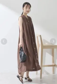新品・未使用品 アースミュージックアンドエコロジー ノースリーブワンピース