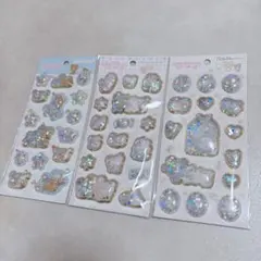 キラッとぷくぷくエアーシール　シャカシャカシール　リラックマ　コリラックマ