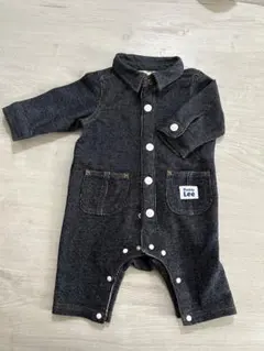 Buddy Lee ダークブルー ボタン付きロンパース