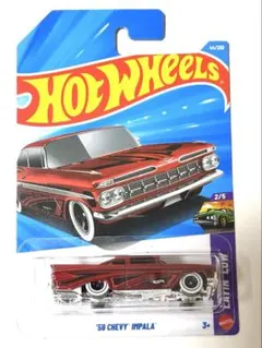 【割引特典付き】ホットウィール　'59 シェビー インパラ　ミニカー