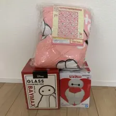 ベイマックス グッズ まとめ売り ブランケット ソフビ ガラスポット