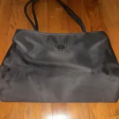 PRADA ブラック ナイロントートバッグ