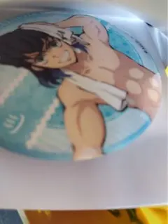 鬼滅の刃 極楽湯コラボ缶バッジ 嘴平伊之助