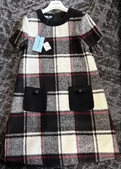MiMiSol チェック柄 ワンピース タグ付き