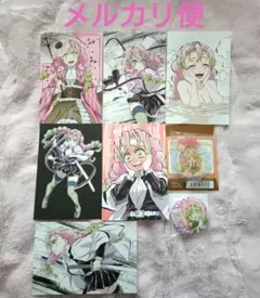 鬼滅の刃　アクリルスタンドカード缶バッジシールボールペン　おねむたん　嘴平伊之助