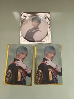 刀ミュ 一期一振 ランダムふぉとカード 缶バッジ