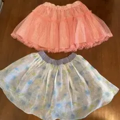 スカート　2点セット　100