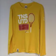 TNS UNITED テニス 長袖Tシャツ イエロー
